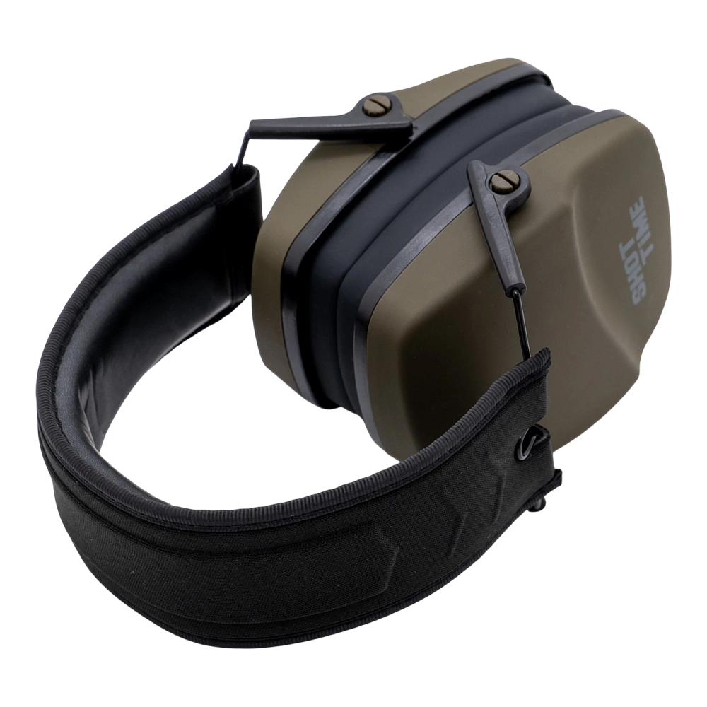 Наушники противошумные ShotTime 16 стрелковые, NRR 25dB /SNR 31dB Army Green. Фото №4 Наушники противошумные ShotTime 16 стрелковые, NRR 25dB /SNR 31dB Army Green. Фото №4