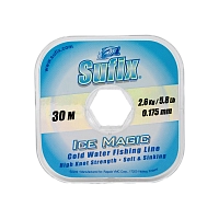 Леска Sufix Ice Magic x12 Platinum 30м, 0,175мм 