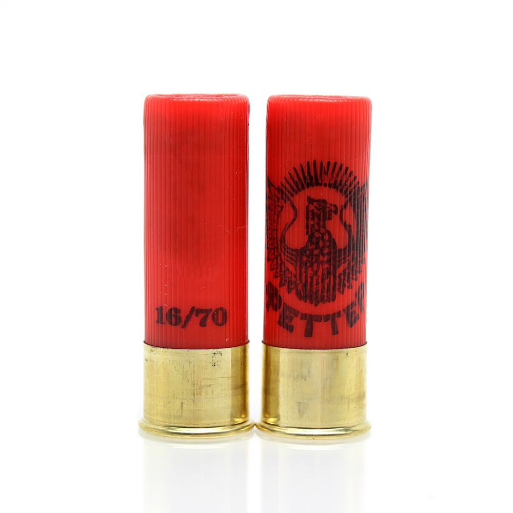 Патрон ФЕТТЕР 16/70 дробь № 9, 28гр. (пачка 25 шт.) (в коробке 250 шт.). Фото №2