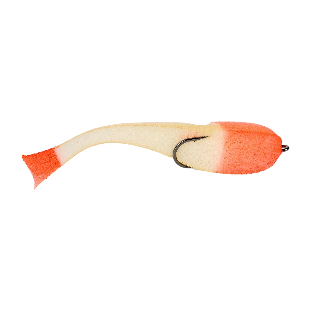 Рыбка поролоновая Leader оснащенная на двойнике 140 мм, цвет (22 UV) упак. 5 шт.. Фото №3 Рыбка поролоновая Leader оснащенная на двойнике 140 мм, цвет (22 UV) упак. 5 шт.. Фото №3