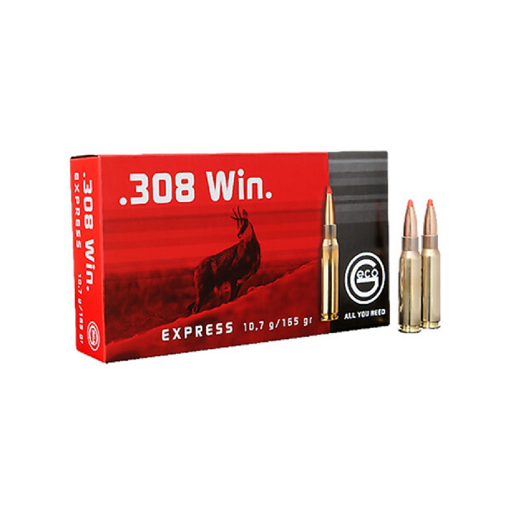 Патрон нарезной RWS GECO калибр 308 WIN Express 10,7 гр. (в пачке 20 шт.). Фото №1 Патрон нарезной RWS GECO калибр 308 WIN Express 10,7 гр. (в пачке 20 шт.). Фото №1