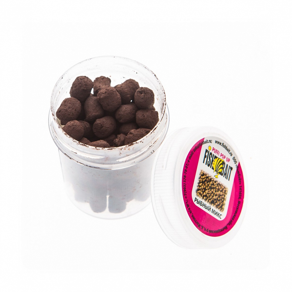 Насадка FishBait PUFFI Рыбный микс 6мм . Фото №3 Насадка FishBait PUFFI Рыбный микс 6мм . Фото №3