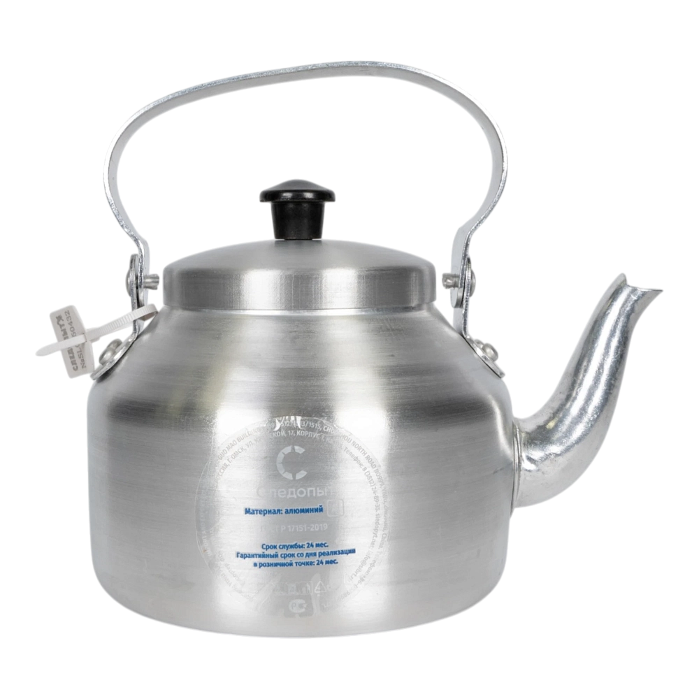 Чайник костровой "СЛЕДОПЫТ", 1,5 л/32/. Фото №1
