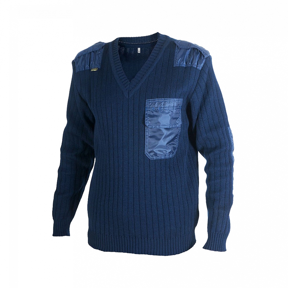 Пуловер синий. Фото №1 Пуловер синий. Фото №1