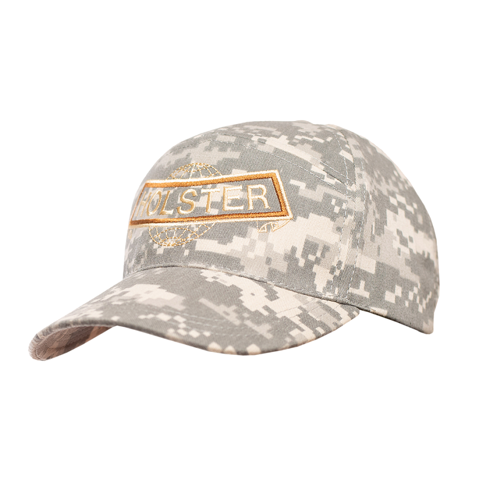 Бейсболка Горизонт с вышивкой / смесовая ткань / цифра серый р. 59-60 (Хольстер). Фото №1