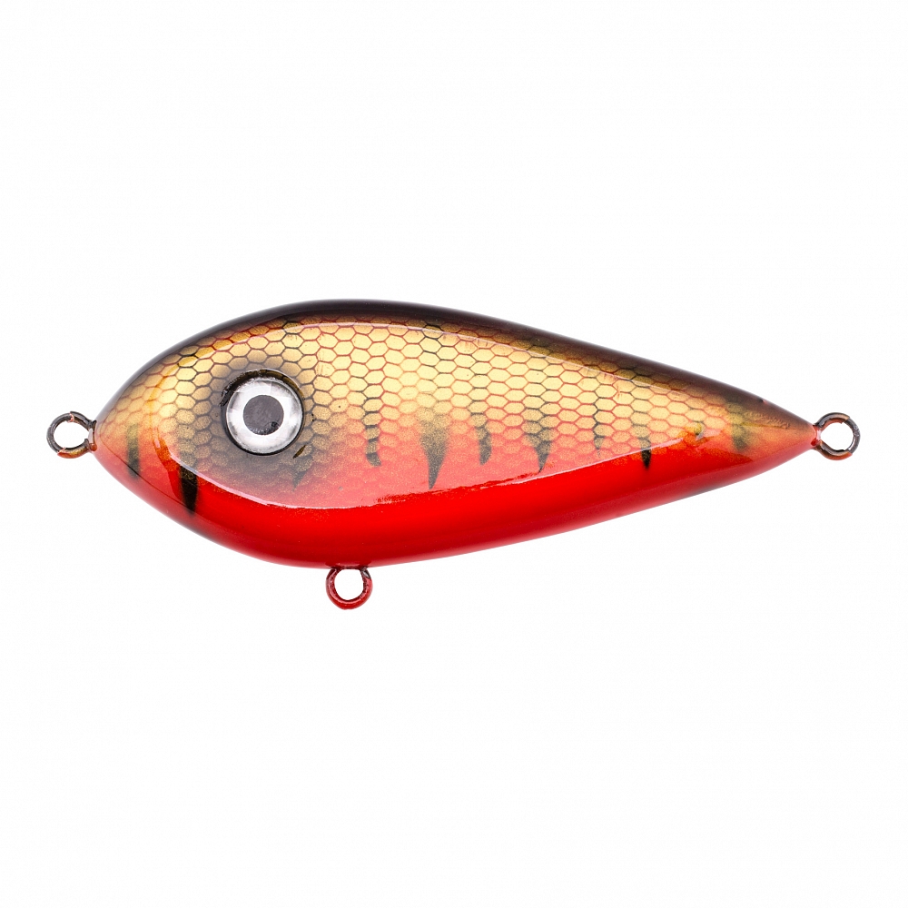 Джеркбейт Svartzonker Squarepusher 11cm 59g - C4 Red Tiger (105504). Фото №2