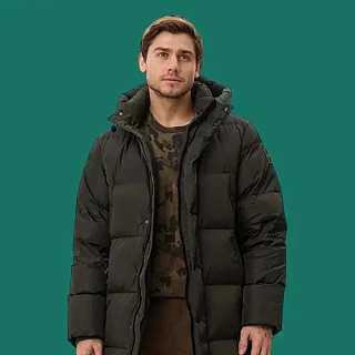 Пальто пуховое 