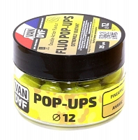Поп-апы VAN DAF Ананас, 12 мм, жёлтый, 25 шт.