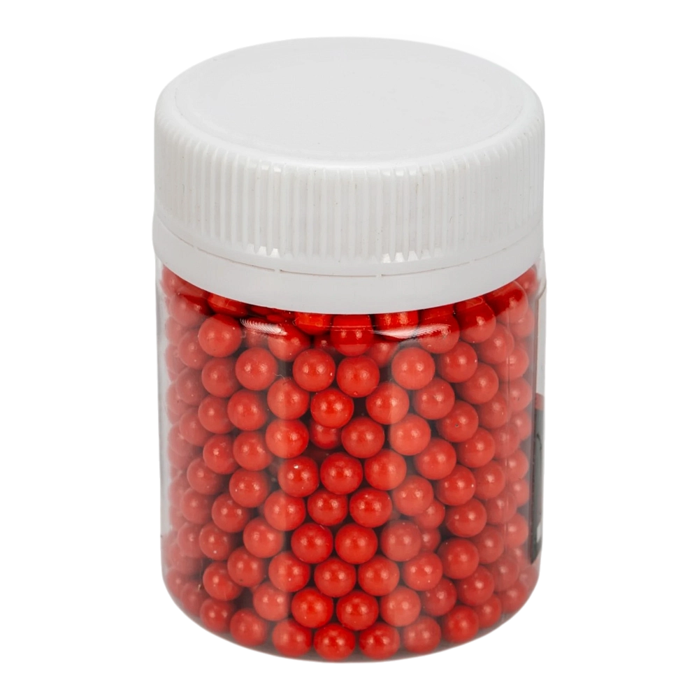 Шарик цветной "Borner Color" Red БАНКА (500 шт.) (в кор. 70 шт.). Фото №2