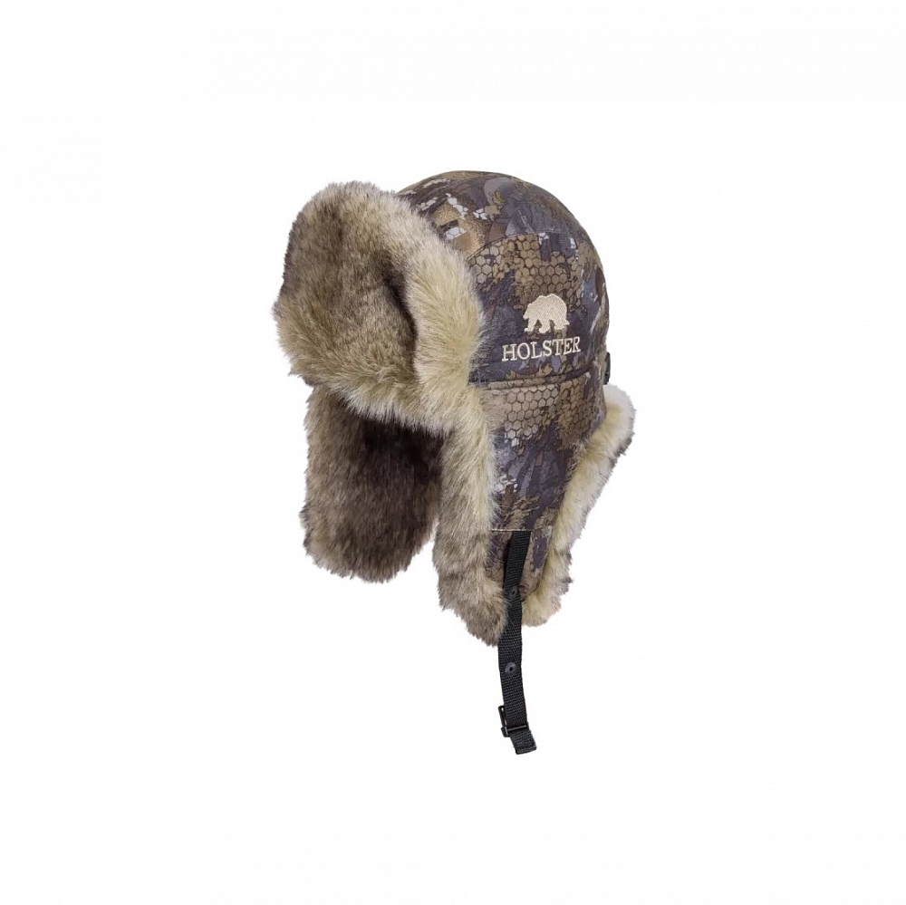 Шапка ушанка Хольстер / алова / лес соты ((57-58)) (Хольстер). Фото №3