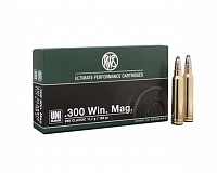 Патрон нарезной RWS калибр 300 WIN Mag UNI Classic 11,7 гр. 180 grn. (в пачке 20 шт.)