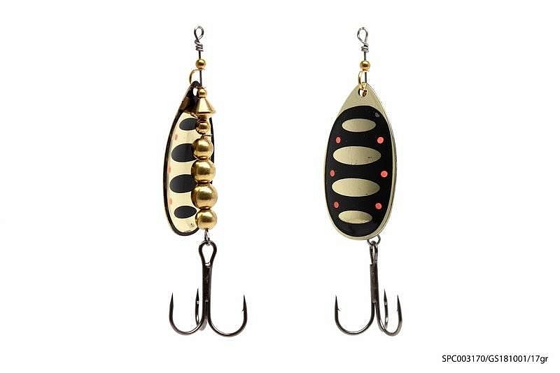 Блесна вращающаяся MADFISH Catchy 17г, цвет GS181001. Фото №1