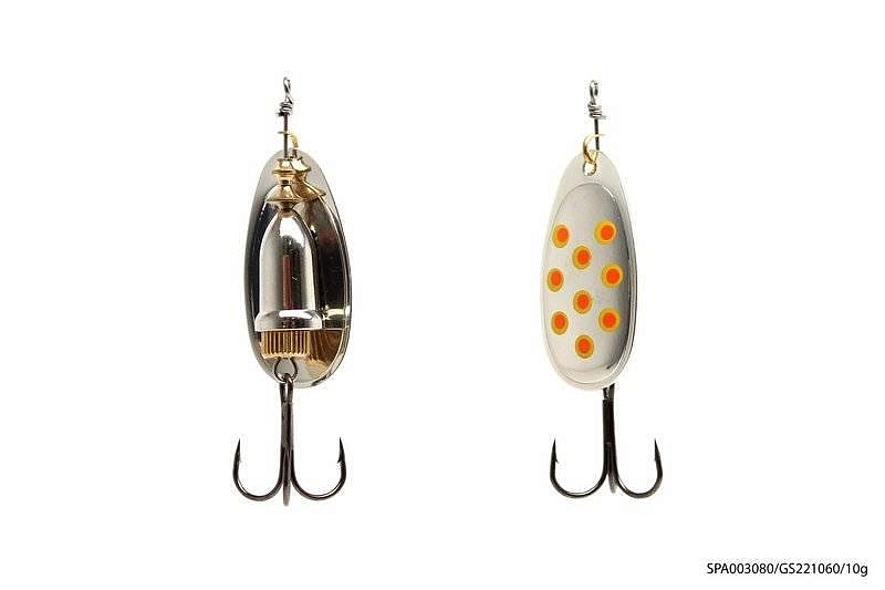 Блесна вращающаяся MADFISH Salmon 10г, цвет GS221060. Фото №2