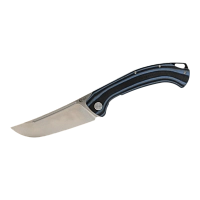 Нож складной МС "Узбекский" сталь AUS-10, рукоять G10 (черно-синяя)