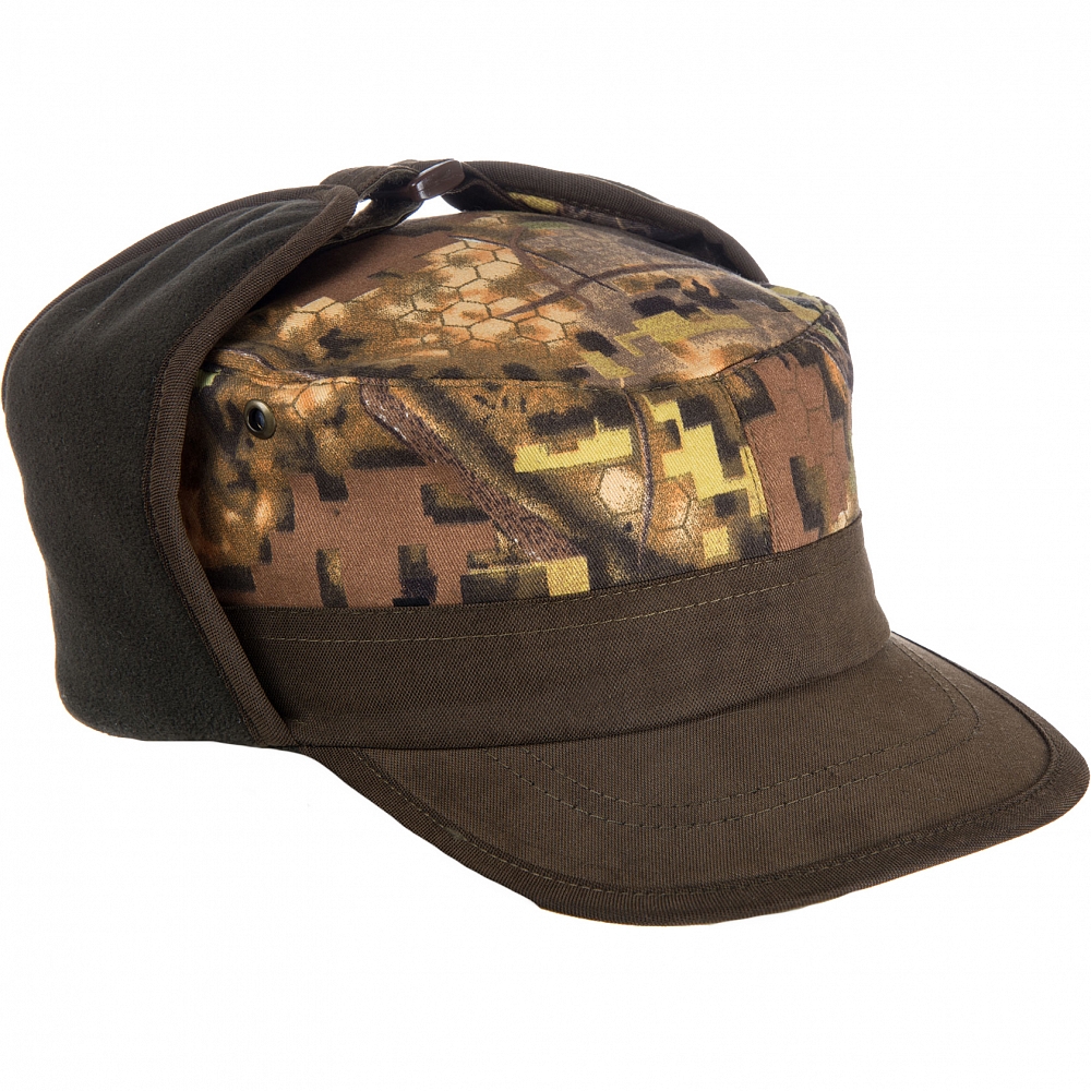 Шапка зимняя "Зверолов" (дубок-1) (58) (ХСН). Фото №1