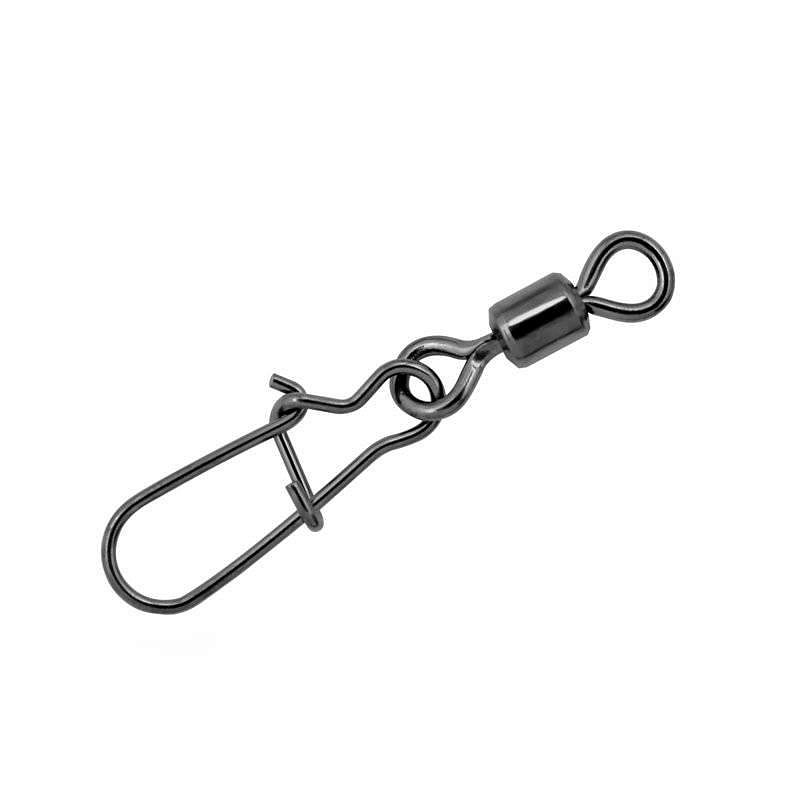 Застежка с вертлюжком Gurza - Rolling swivel/Nice Snap BN #12 10 шт./уп.. Фото №1