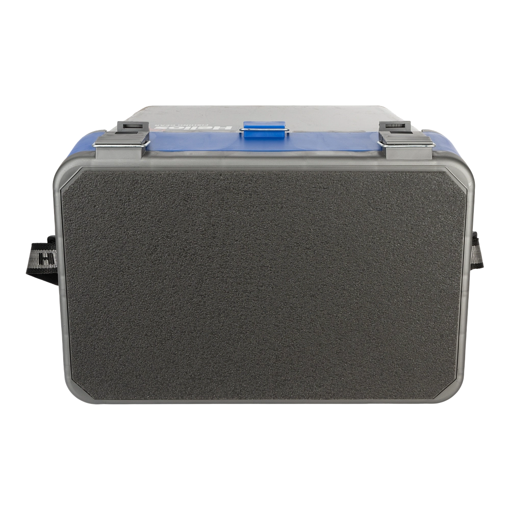 Ящик рыболовный зимний серый/синий Helios (HS-IB-19-GB). Фото №3