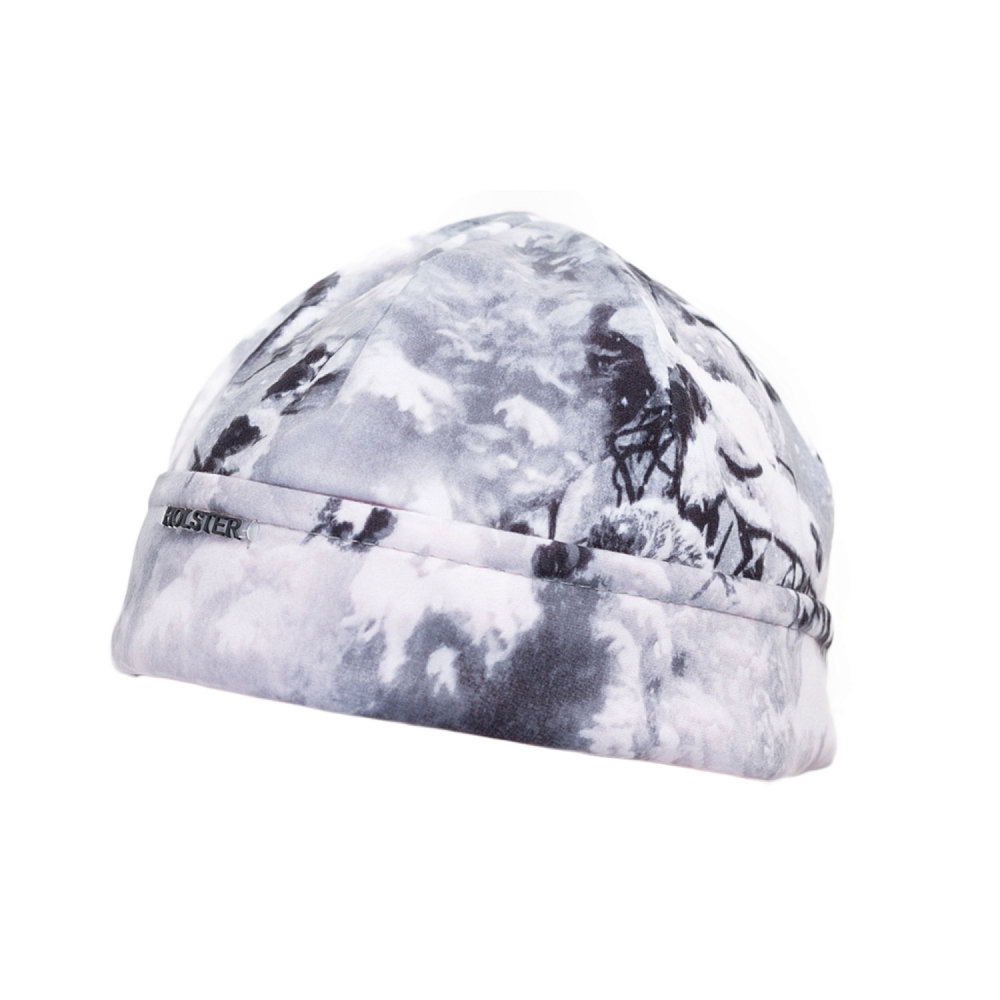 Шапка Сигнал 1 / алова-флис / снегири (Хольстер) р. 57-58. Фото №1