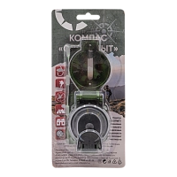 Компас "СЛЕДОПЫТ", складной в металлическом корпусе/144/