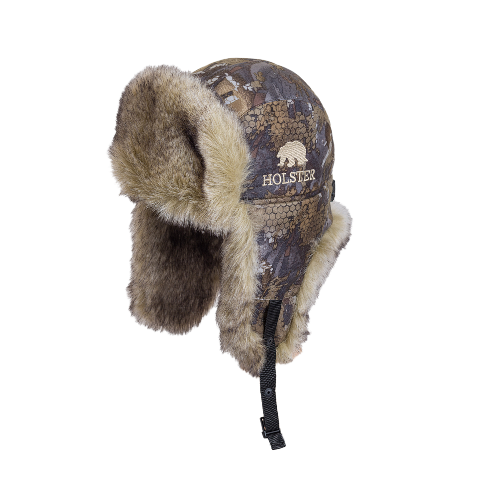 Шапка ушанка Хольстер / алова / лес соты ((59-60)) (Хольстер). Фото №2 Шапка ушанка Хольстер / алова / лес соты ((59-60)) (Хольстер). Фото №2