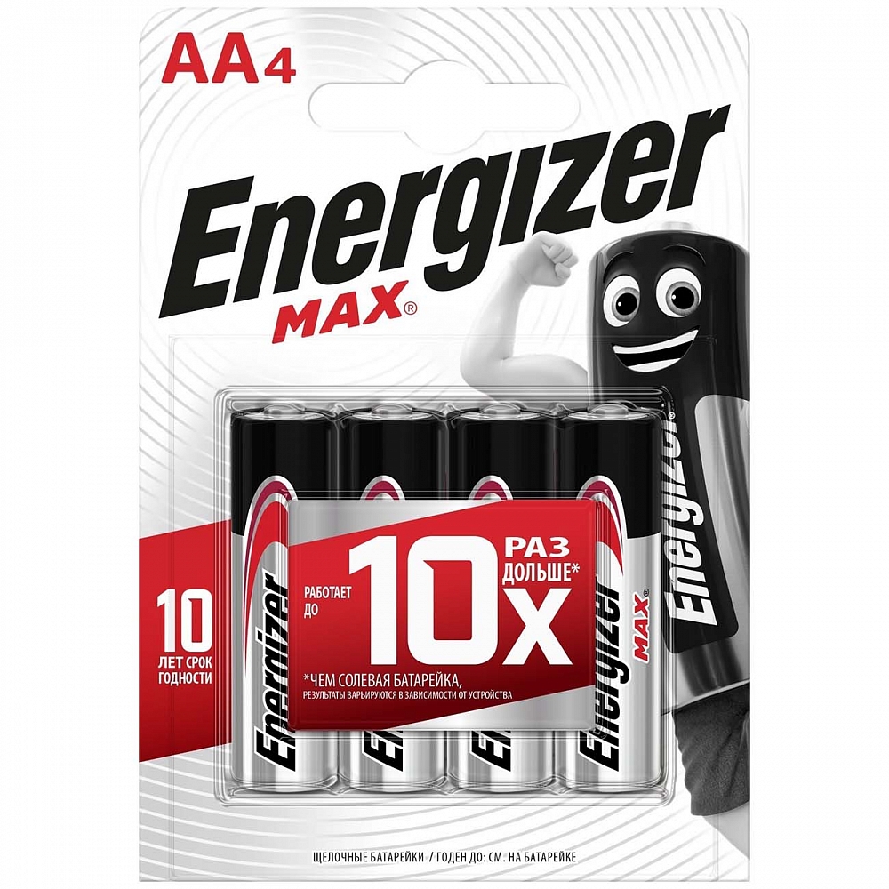 Батарейка Energizer MAX E91 BP4 AA Пальчиковая. Фото №1 Батарейка Energizer MAX E91 BP4 AA Пальчиковая. Фото №1