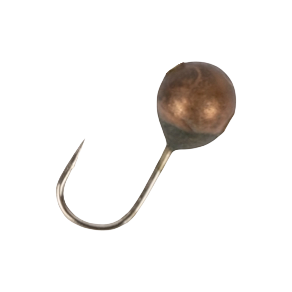 Мормышка вольфрамовая Дробинка d3,5 вес 0,39гр, цвет (черное золото), упак. 10шт. Фото №2