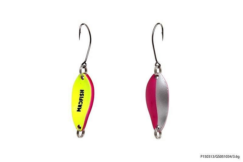 Блесна колеблющаяся MADFISH Juna 3,6г, цвет GS051034. Фото №2