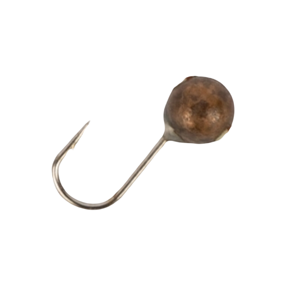 Мормышка вольфрамовая Дробинка d3,0 вес 0,25гр, цвет (черное золото), упак. 10шт. Фото №2