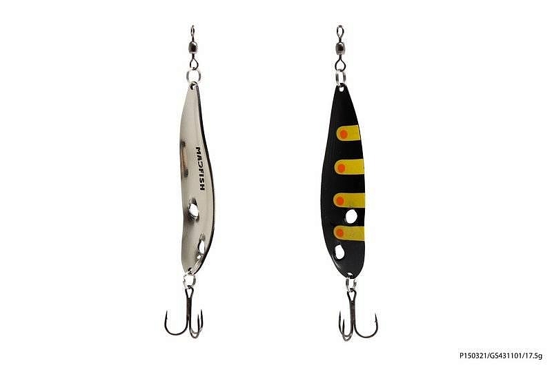 Блесна колеблющаяся MADFISH Tundra 17,5г, цвет GS431101. Фото №2