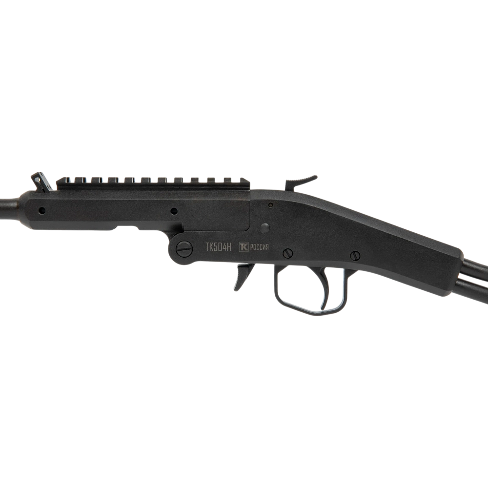 Оружие гражданское длинноствольное ТК504Н (черный оксид, с прицелом) с нарезным стволом калибра 22LR. Фото №9