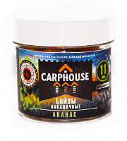 Бойлы вареные CarpHouse "Ананас" 11мм (85гр) Бойлы вареные CarpHouse "Ананас" 11мм (85гр)