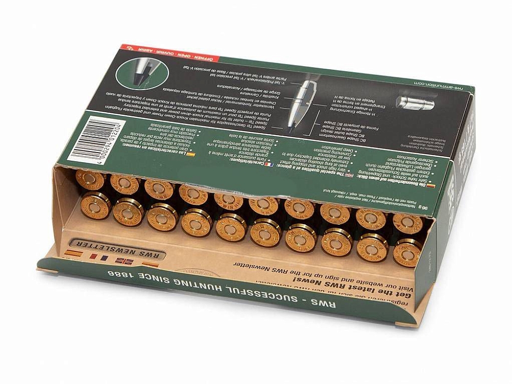 Патрон нарезной RWS калибр 300 WIN Mag DK Twin Core 10,7 гр. (в пачке 20 шт.). Фото №2 Патрон нарезной RWS калибр 300 WIN Mag DK Twin Core 10,7 гр. (в пачке 20 шт.). Фото №2