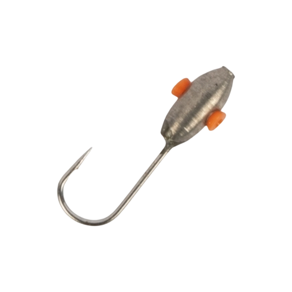 Мормышка вольфрамовая Овсинка d2,0 вес 0,14гр, цвет (металл), упак. 10шт. Фото №2