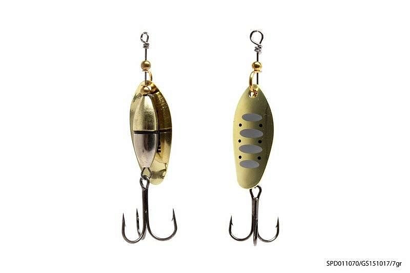 Блесна вращающаяся MADFISH Agate 7г, цвет GS151017. Фото №1