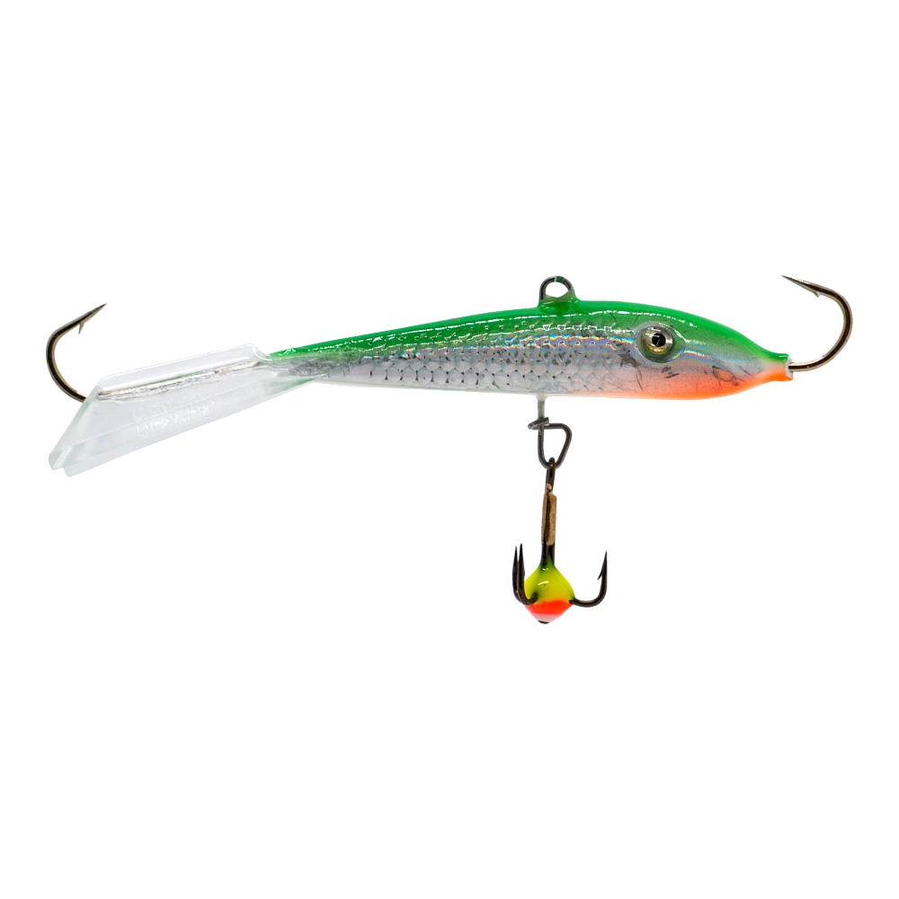 Балансир Lucky John FIN 70мм, 20гр, цвет (16H) с тройником. Фото №2