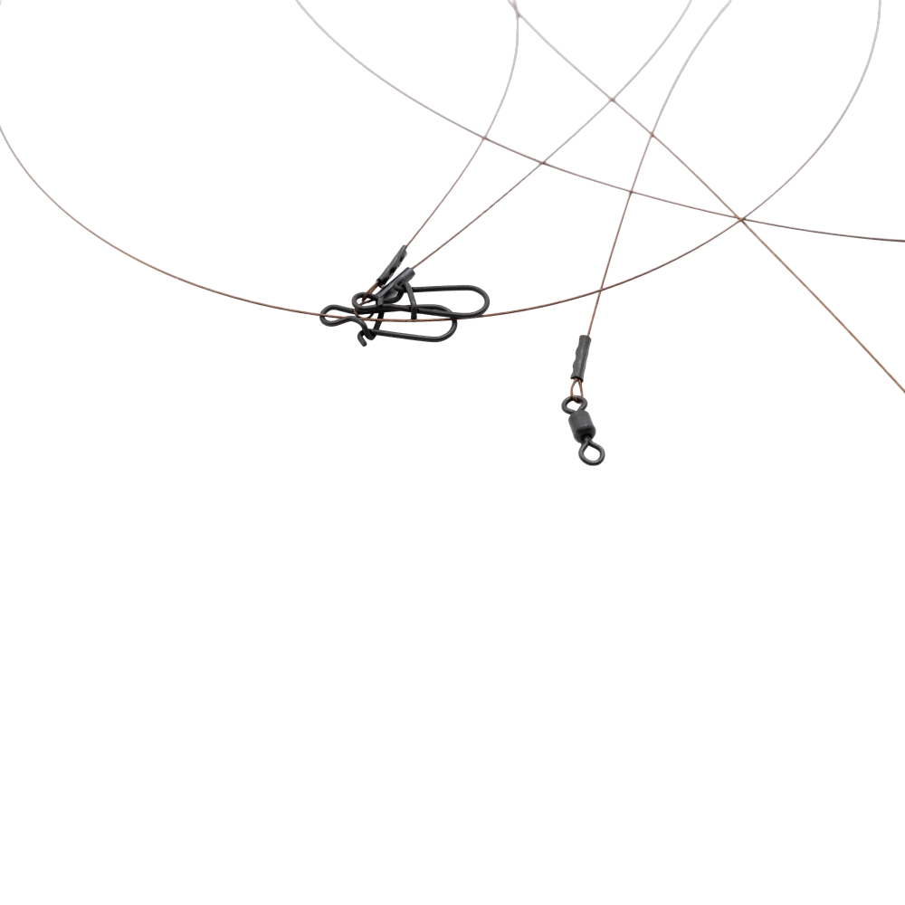 Поводок Троллинговый AFW 7 нитей 14кг, 75см (2шт.упак) Helios . Фото №3