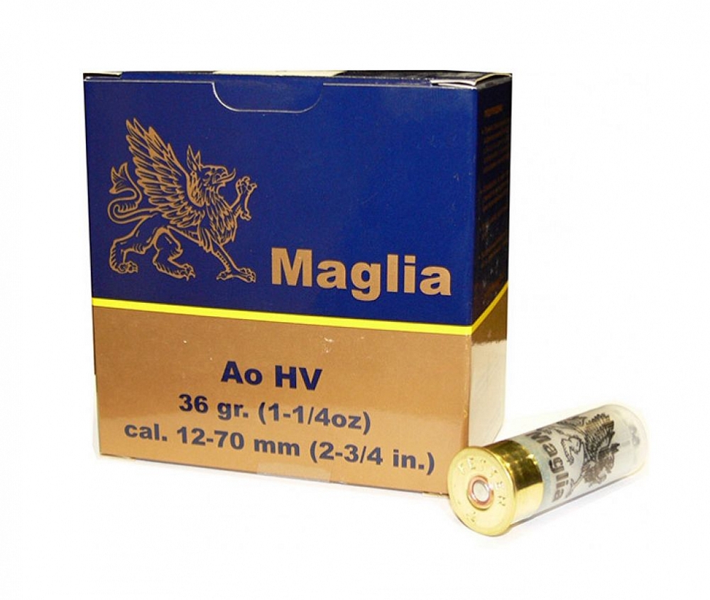 Патрон охотничий MAGLIA BIOR 12/70/36, №3 (25 шт).. Фото №2