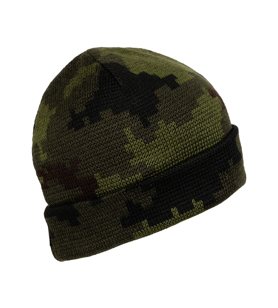Шапка "Спортивная Тайга" (п/шерсть, зеленый) (58-59) (Хольстер). Фото №5