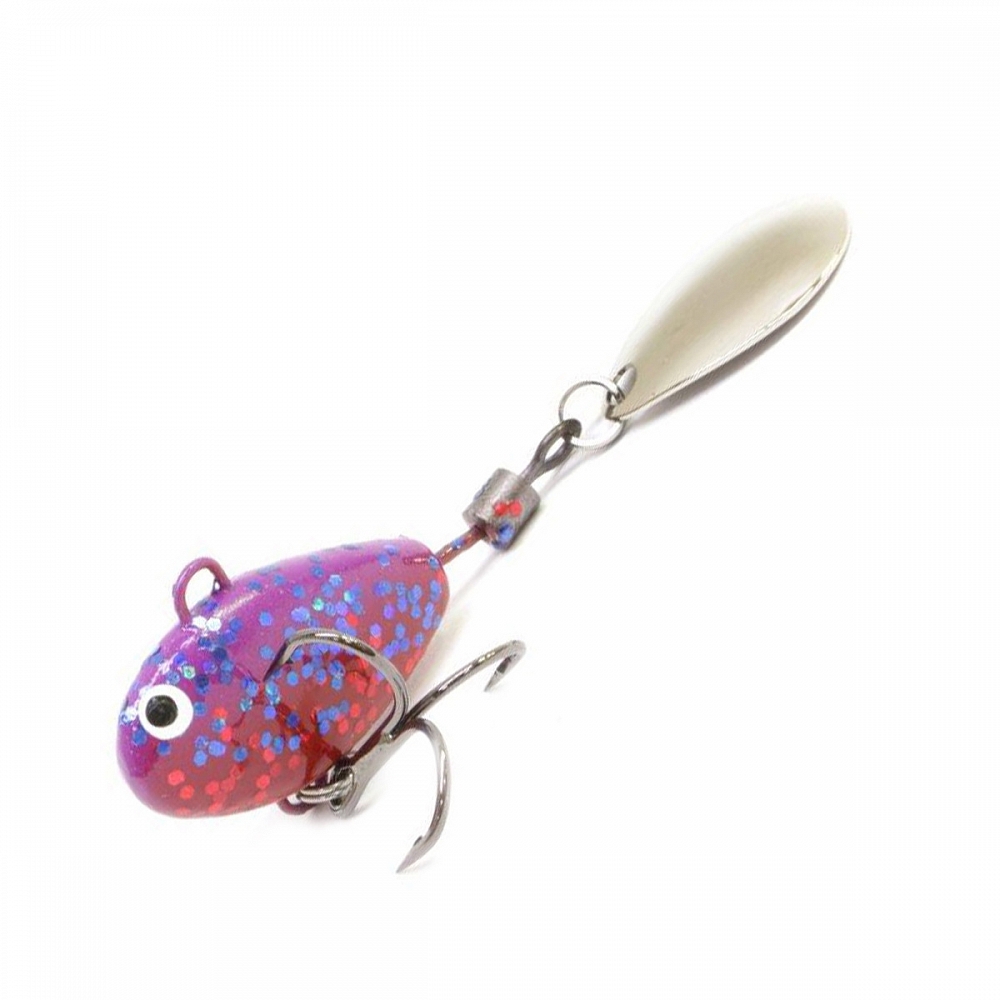 Тейл-спиннер UF Studio Hurricane 20мм, 7,5гр, цвет (Cosmos). Фото №1