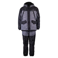 Костюм Huntsman демисезонный Горка-Люкс ткань Breathable Camo цвет Серый р. 48-50/182-188