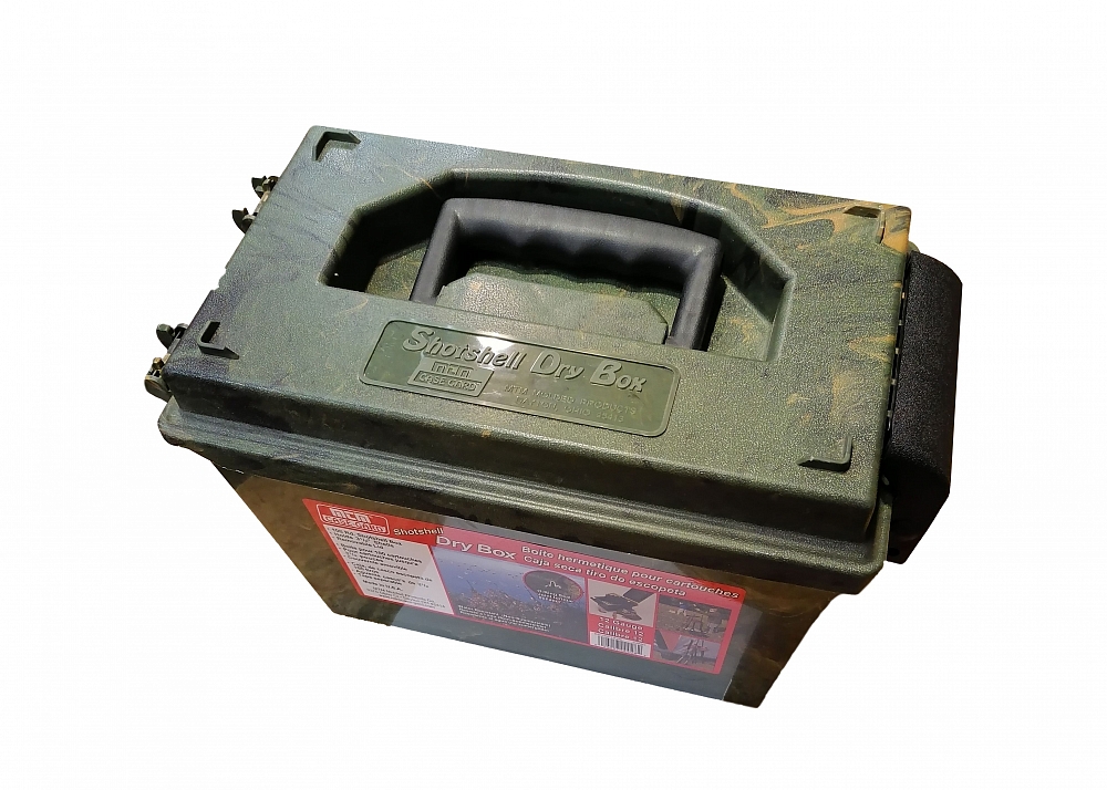 Ящик MTM для переноски патронов 100шт. калибр 12/89 (камуфляж). Фото №3