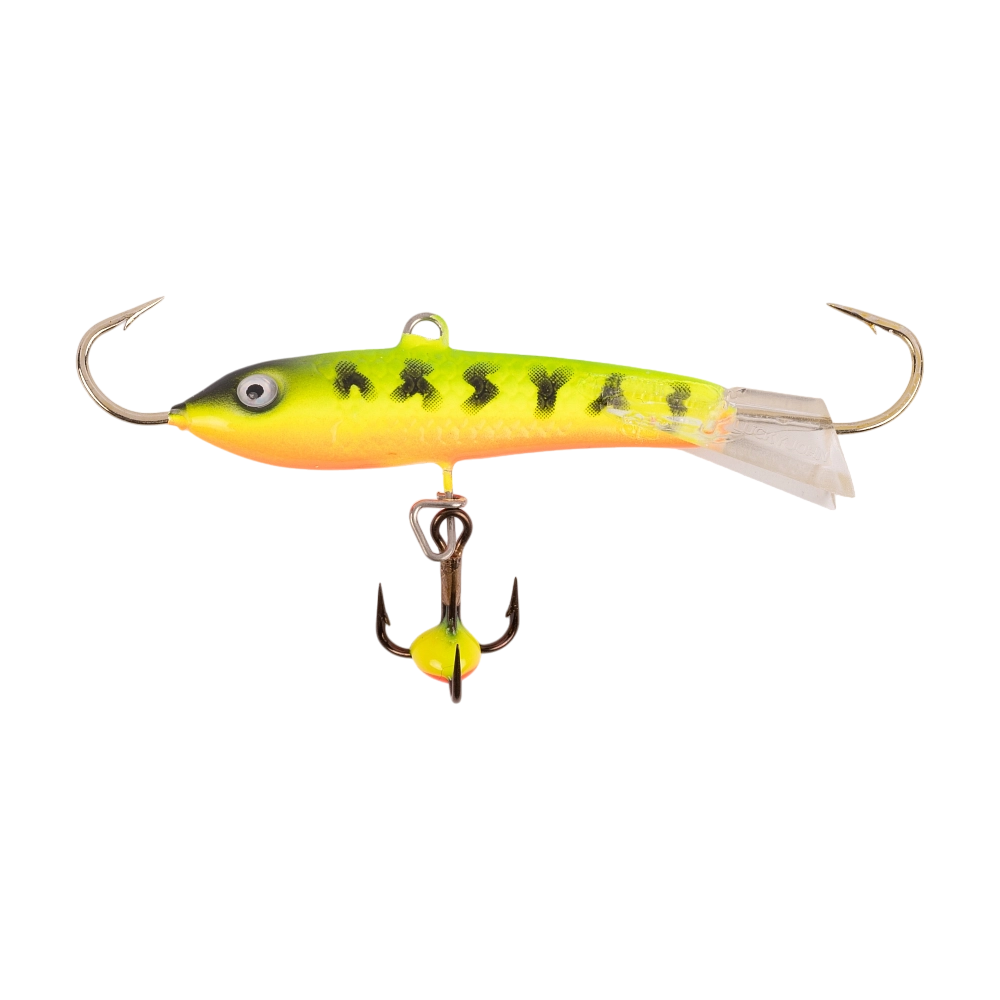 Балансир Lucky John CLASSIC 50мм, 13гр, цвет (20) с тройником. Фото №2