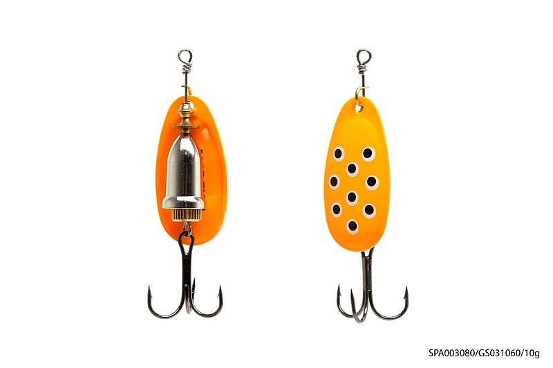 Блесна вращающаяся MADFISH Salmon 10г, цвет GS031060. Фото №1