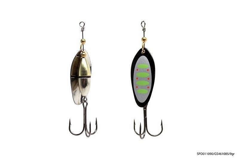 Блесна вращающаяся MADFISH Agate 9г, цвет GS461085. Фото №2