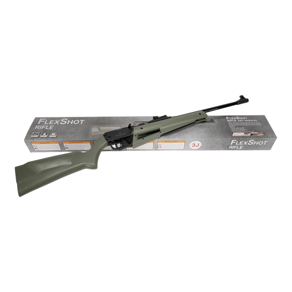 Винтовка пневматическая Borner FlexShot, Green cal. 4,5 мм, 3Дж. (multi-pump). Фото №7 Винтовка пневматическая Borner FlexShot, Green cal. 4,5 мм, 3Дж. (multi-pump). Фото №7