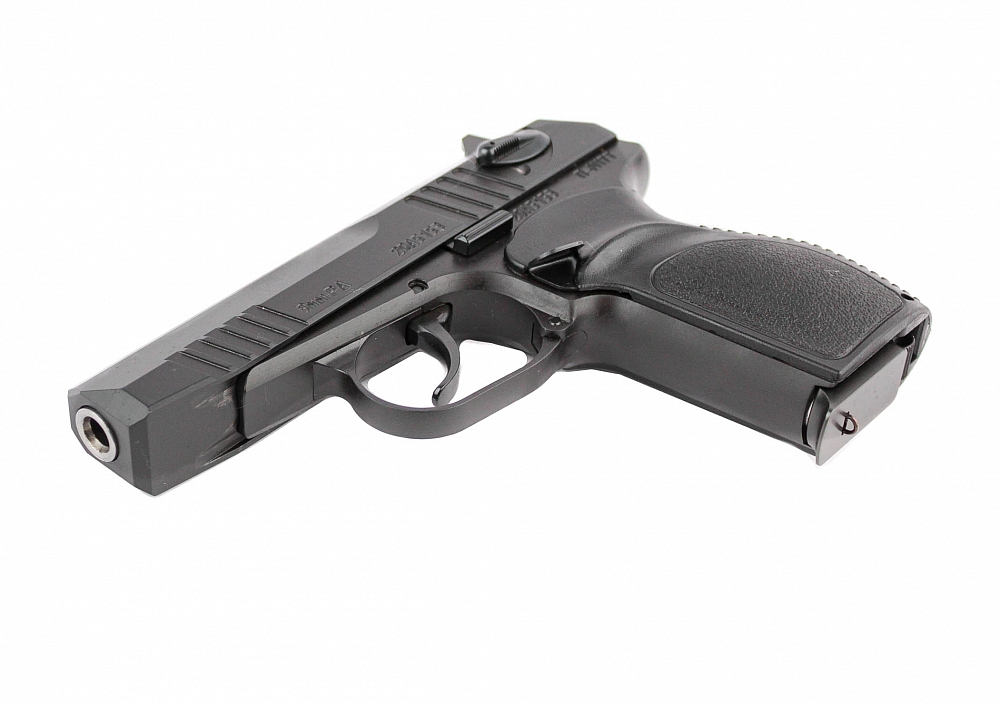 Пистолет ООП П-М17Т, 9 мм Р.А.(Рукоятка Дозор, новый дизайн, затвор нержавейка). Фото №4