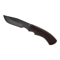 Нож Русский Булат "Охотничий-2" клинок Х12МФ, рукоять литая пластмасса (коричневый)