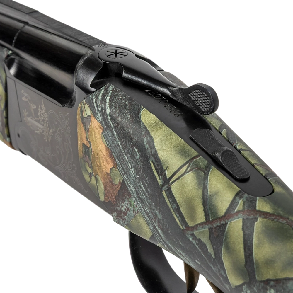 Ружье МР-27М 12/76 Русич бук камуфляж Осенний лес,Soft Touch,комп. д/ч L-725. Фото №15