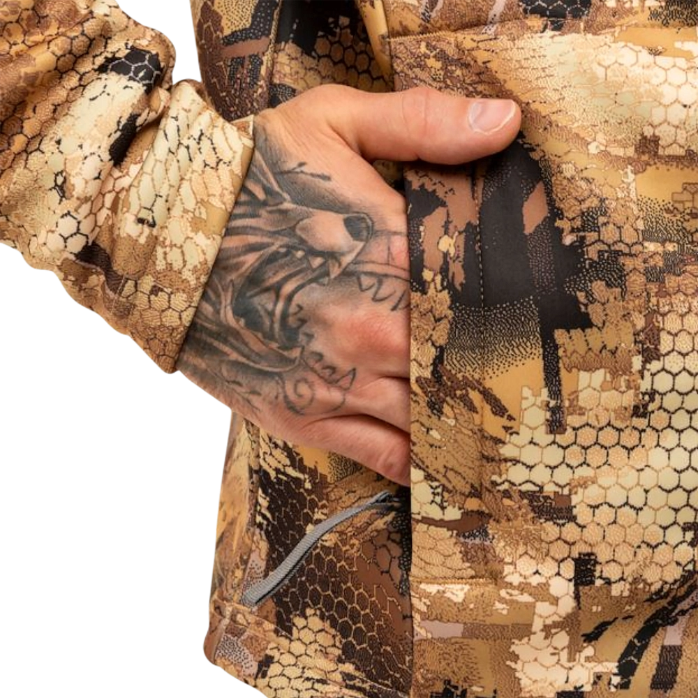 Толстовка Remington Polar Dream FIT Yellow Waterfowl Honeycombs р. 3XL. Фото №5