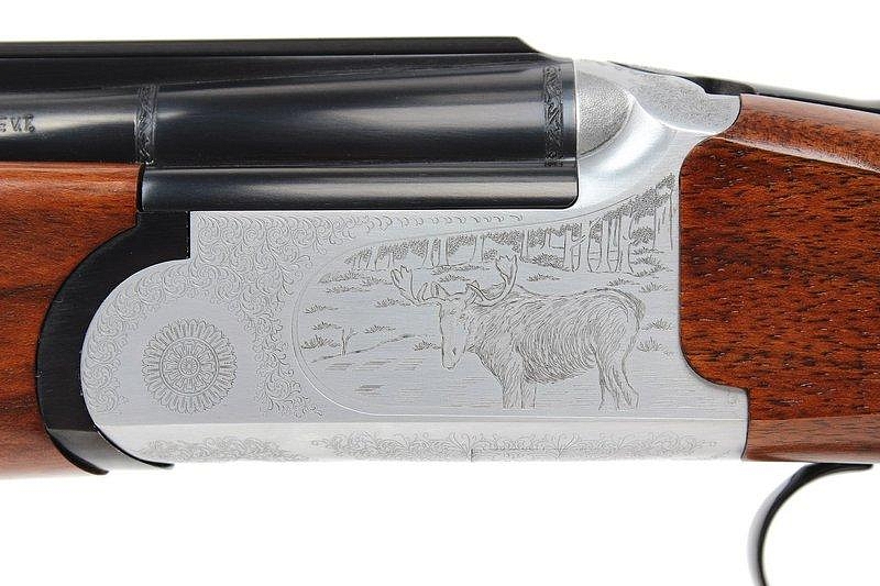 Ружье комбинированное Sabatti FOREST, калибр 12х76, с нарезным стволом калибра 30-06, с дополнительным стволом калибра 12/76, дерево. Фото №7